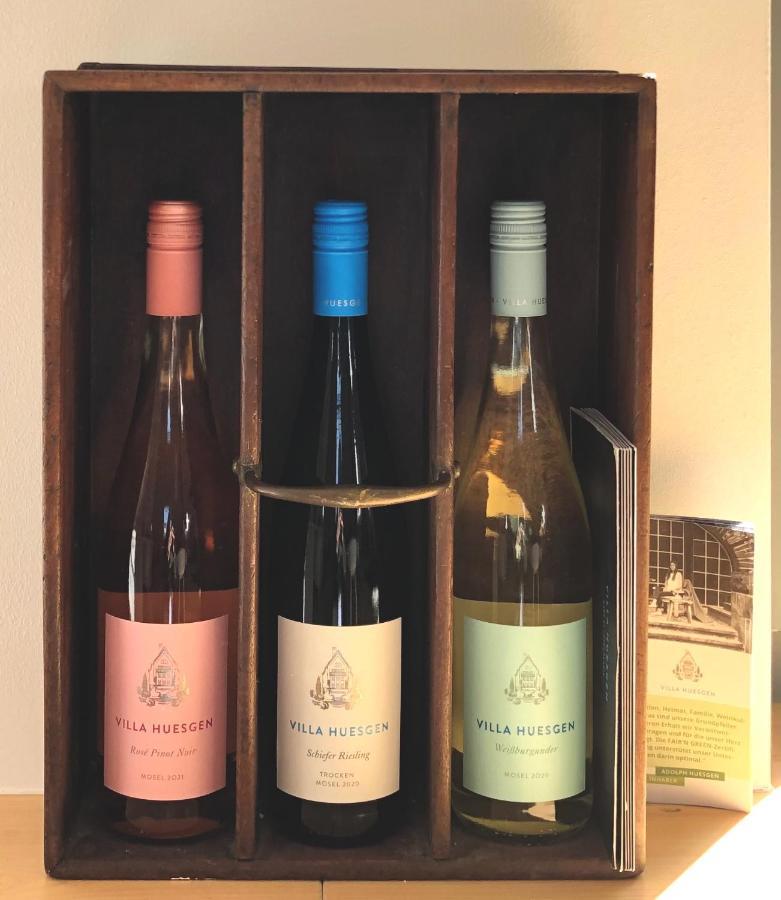 Ferienwohnung Weingut Villa Huesgen Am Moenchhof ترابن ترارباخ المظهر الخارجي الصورة